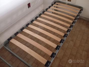 Rete letto singolo a doghe