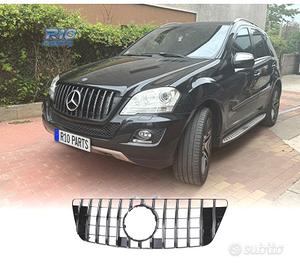 GRIGLIA PER MERCEDES M ML W164 08-11 LOOK AMG NERO