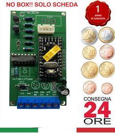 Convertitore di gettoniera cctalk a impulsi