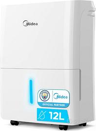MIDEA Deumidificatore silenzioso 12L umidità 20mq