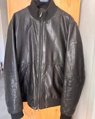 Giacca Armani Jeans Pelle taglia L