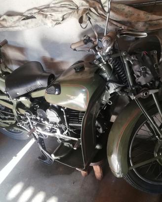 moto Guzzi super alce 500 de 1957 