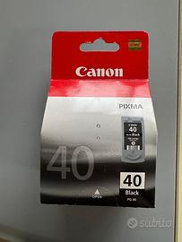 Cartuccia nera Canon Pixma PG40