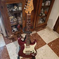 chitarra elettrica fender stratocaster blacktop