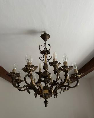 Lampadario a candelabro