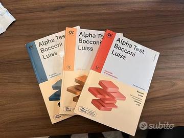 Libri test ingresso Luiss/Bocconi