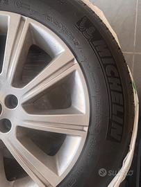 4 cerchi in lega 18 + gomme michelin - 5x108