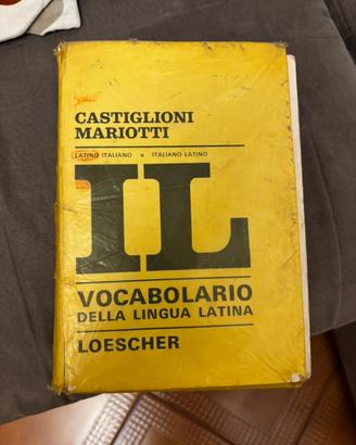 Dizionario italiano castiglioni mariotti