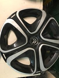 COPRI-CERCHI-COPPE X RUOTE BI COLOR X CITROEN C3