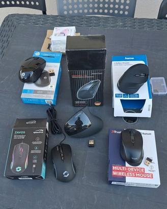 mouse lotto 5 pezzi