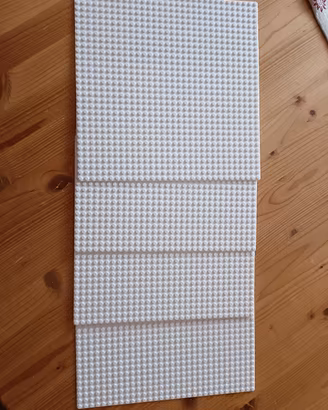 4x base LEGO 11010 colori bianco