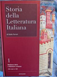 Serie Storia della Letteratura Italiana di Giulio 