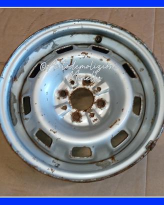 Cerchio in ferro 5,5 x 14 FIAT Argenta d'epoca