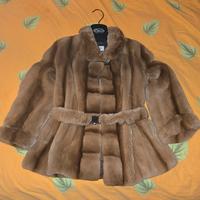 pelliccia biondo visone pellicceria  oberti