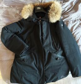 Piumino nero donna Canadiens