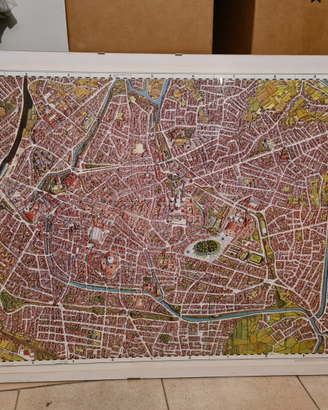 Cartina Padova 100x75 cm