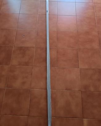 Alzatina para schizzi cucina alluminio 1,95 metri