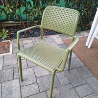 Sedie da esterno Nardi Bora con braccioli