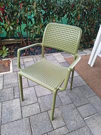 Sedie da esterno Nardi Bora con braccioli