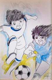 3 disegni manga anime fumetti collezione