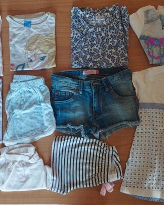 Vestiti bambina 4/5 anni- Estivi