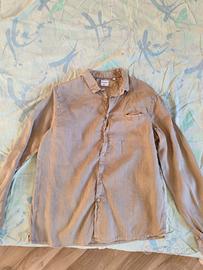 Camicia uomo tessuto di lino