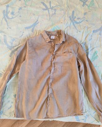 Camicia uomo tessuto di lino