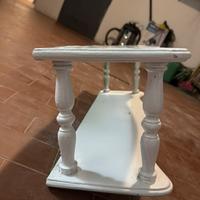 MENSOLA LEGNO BIANCO