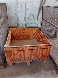 cassoni,gabbie,bancali,casse legno