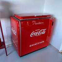GHIACCIAIA COCA COLA  VINTAGE  RESTAURATA GRANDE