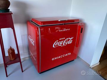 GHIACCIAIA COCA COLA  VINTAGE  RESTAURATA GRANDE