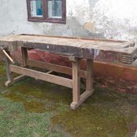 BANCO DA FALEGNAME in faggio 2 morse