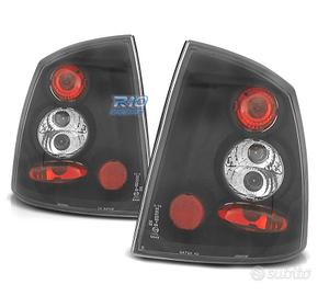 FANALI PER OPEL ASTRA G 2P 4P 97-04 FONDO NERO LOO