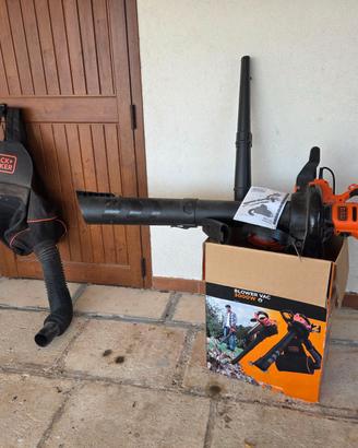BLACK&DECKER Soffiatore, Aspiratore, Trituratore