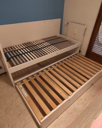 letto doppio, Ikea. 