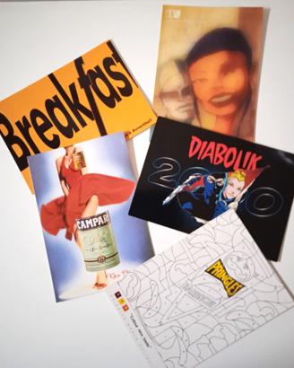 Set 5 Cartoline Promocard 2000