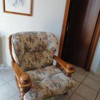 Poltrone in legno massello stile Vienna