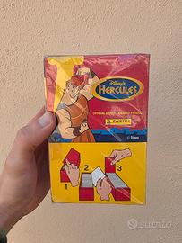Box 100 bustine figurine Hercules Panini 1997