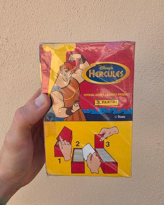 Box 100 bustine figurine Hercules Panini 1997
