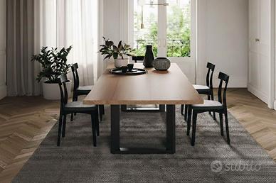 Tavolo Bridge FGF 160x90 Oak con 2 prolunghe