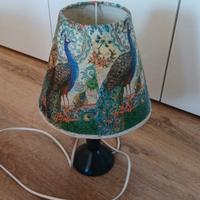 Lampada da tavolo Pavone