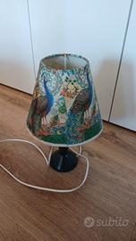 Lampada da tavolo Pavone
