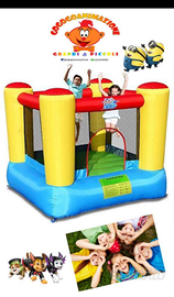 Gonfiabile per bambini saltarello motore incluso