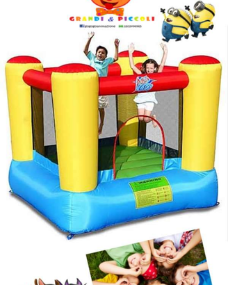 Gonfiabile per bambini saltarello motore incluso