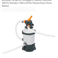 piscina Bestway 282X196X84 e filtro a sabbia