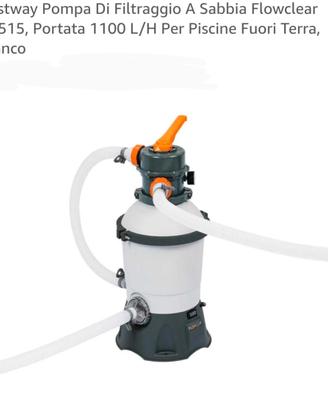 piscina Bestway 282X196X84 e filtro a sabbia