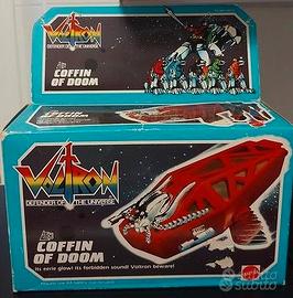 Voltron Coffin Of Doom, Mattel 1984 ROSSO