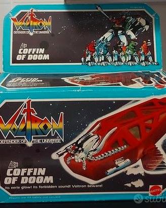 Voltron Coffin Of Doom, Mattel 1984 ROSSO