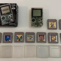 Game boy pocket + 9 giochi