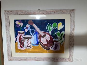 Quadro immagine mandolino